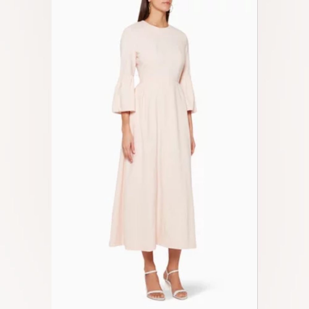 NWT sz 22 $2910 Huushan Zhang bell sleeve dress